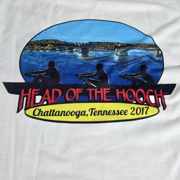 Rowing Regatta T Shirt S Mens HEAD OF THE HOOCH  Chattanooga Tennessee Tee Top - Picture 2 of 8